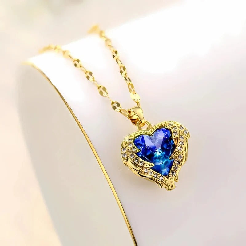 Crystal Heart Necklace