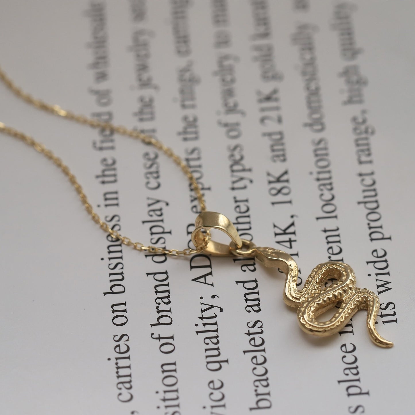 Snake Necklace