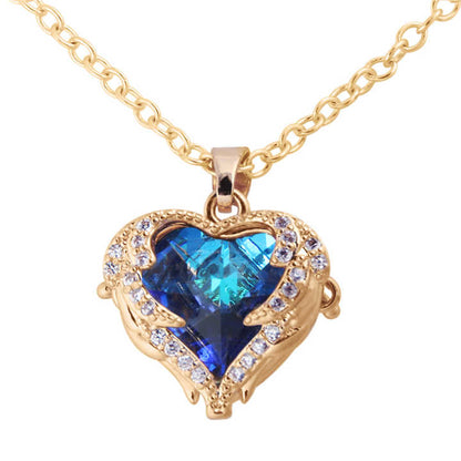 Crystal Heart Necklace